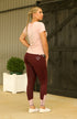 BARE Performance Riding Tights - Ruby Rose
